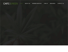 Tablet Screenshot of cafegreen.org
